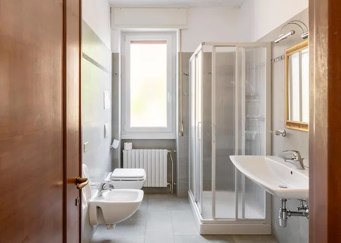 Trilocale In Centro Con Giardino