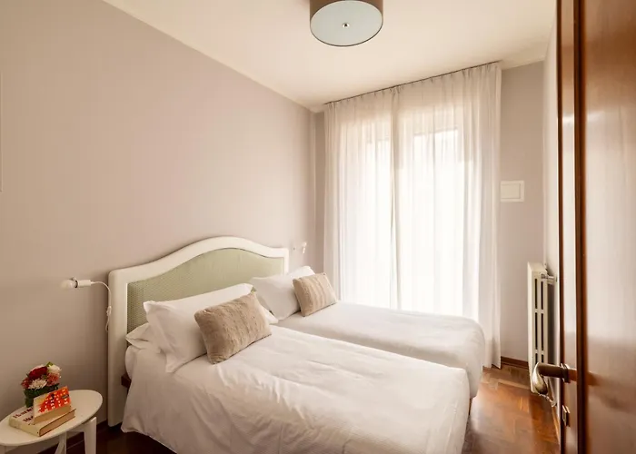 Trilocale In Centro Con Giardino